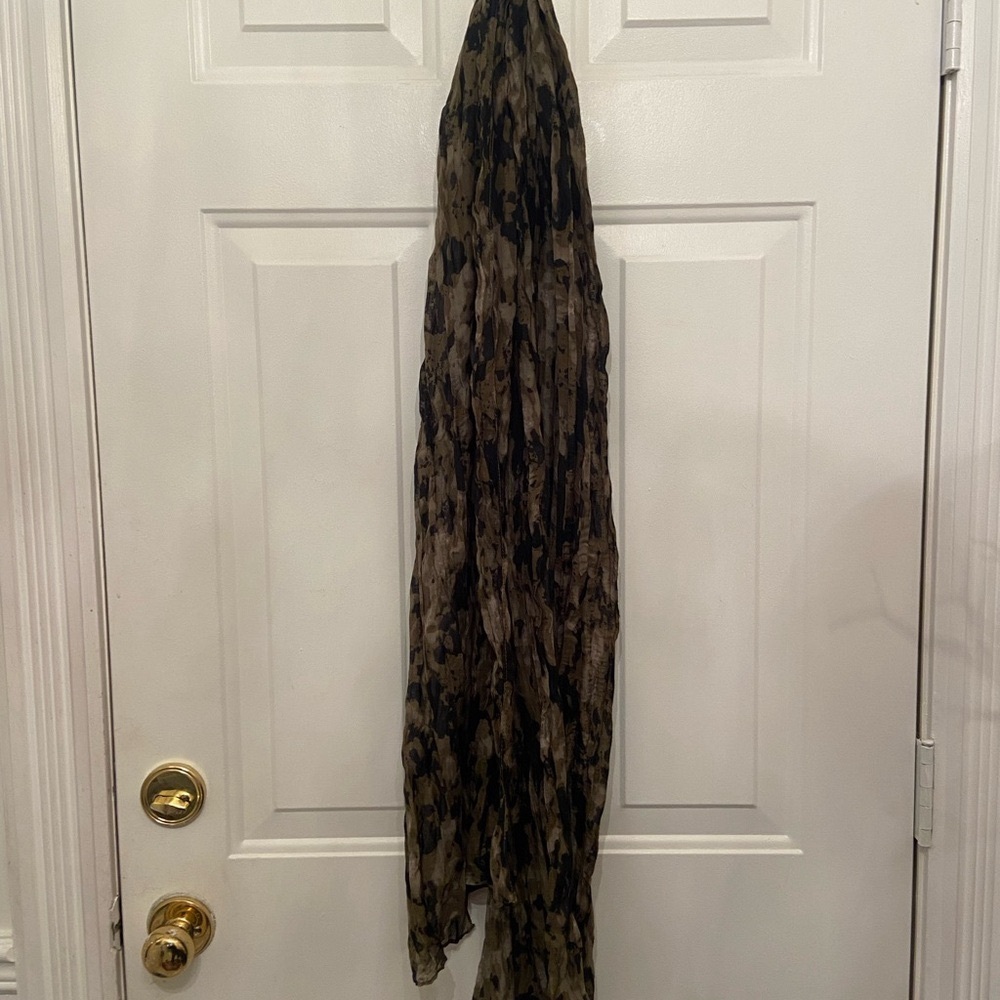 Camo Patterned Scarf